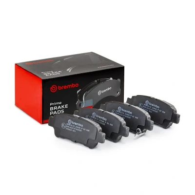 Imagem de BREMBO P 83 056 Jogo de pastilhas para travão disco com avisador sonoro desgaste sem acessórios TOYOTA: Previa / Estima II, Avensis Verso