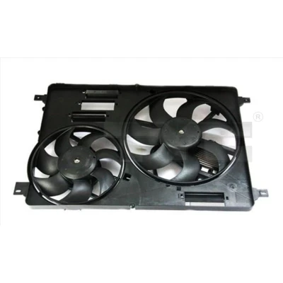 Imagem de TYC 838 0009 ventilador de radiador 300 44+587 com estrutura do (caixilho) módulo comando VOLVO: XC60 I endado, norauto,