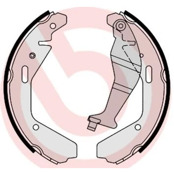Imagem de BREMBO S 79 502 Maxilas de travão 200 29 com alavanca do mão SUZUKI: Ignis I