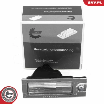 Imagem de Luz de chapa matrícula ESEN SKV 72SKV025