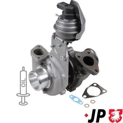 Imagem de JP GROUP 1217401500 Turbocompressor accionado pelos gases de escape com juntas OPEL: Astra J Hatchback
