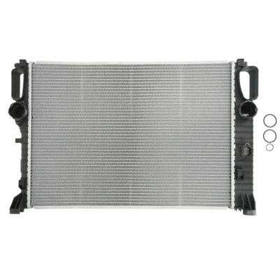 Imagem de NISSENS 62797A Radiador, arrefecimento do motor Alumínio 640 459 32 Aletas de refrigeração soldadas MERCEDES BENZ: Classe E T modell, Sedan