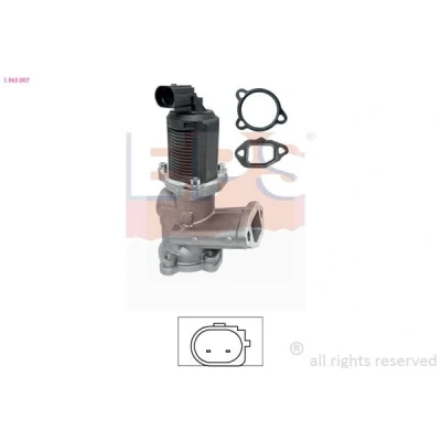Imagem de EPS 1.963.007 Válvula EGR OPEL: Astra H Caravan, GTC, Hatchback, FIAT: Punto Evo Strada Pick up, Grande Hatchback