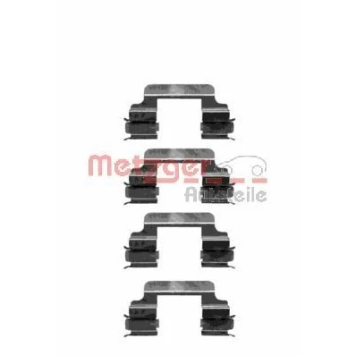 Imagem de METZGER 109 1231 Kit de acessórios, pastilhas travão MERCEDES BENZ: Classe C T modell, Sedan, CITROËN: Jumpy I Van