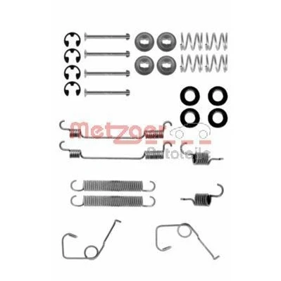 Imagem de Kit de acessórios, maxilas do travão METZGER 105 0706