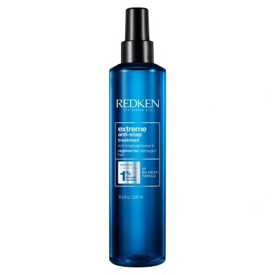 Imagem de Redken Extreme Shampoo, Conditioner and Anti Snap Leave in Treatment Strength Repair Bundle for Damaged Hair