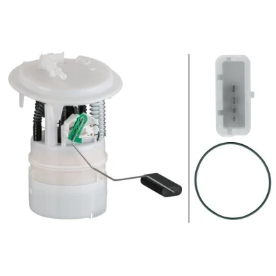 Imagem de HELLA 8TF 358 106 901 Unidade de alimentação combustível com junta, sensor nível elétrico
