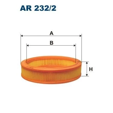 Imagem de FILTRON ar 232/2 Filtro de 66,5 294 Cartucho filtrante FIAT: Seicento / 600 Hatchback