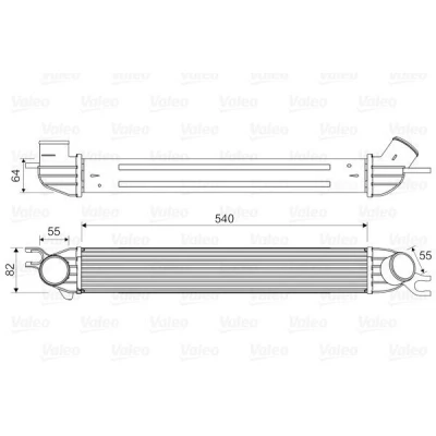 Imagem de VALEO 818580 Intercooler sem válvula de recirculação dos gases escape MINI: Hatchback