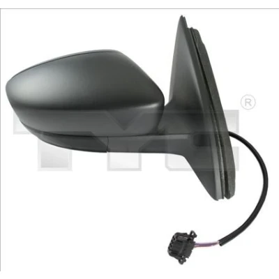 Imagem de Espelho retrovisor Tyc 332 0057 à direita para regulação eléctrica dos espelhos, convexo, aquecível