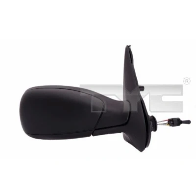Imagem de Espelho retrovisor Tyc 326 0027 à direita preto ajuste: por cabo de aço, convexo PEUGEOT: 306 Hatchback