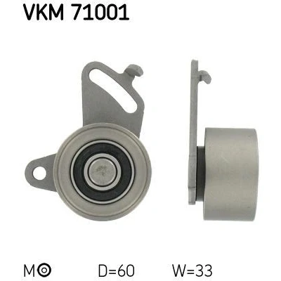 Imagem de SKF VKM 71001 Rolo tensor, correia dentada TOYOTA: HIACE 1 Kasten