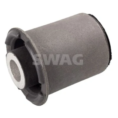 Imagem de SWAG 30 93 4684 Bucha de Eixo traseiro esquerdo, traseira, direito Plástico, Borracha VOLKSWAGEN: Passat B6 Variant