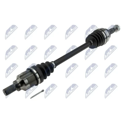 Imagem de NTY NPW CT 087 Veio de transmissão Eixo dianteiro, lado esquerdo 638mm CITROËN: DS3 Hatchback, PEUGEOT: 208 I Hatchback