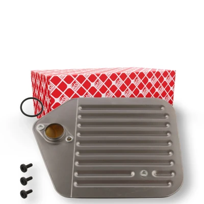 Imagem de FEBI BILSTEIN 11675 Conjunto do filtro hidráulico, caixa velocidades automática com parafusos, retentor BMW: 5 Sedan, Touring, 3 Cabrio