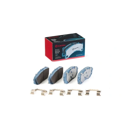 Imagem de BREMBO P 30 093E Jogo de pastilhas para travão disco com avisador sonoro desgaste chapa anti ruído acessórios HYUNDAI: Kauai SUV