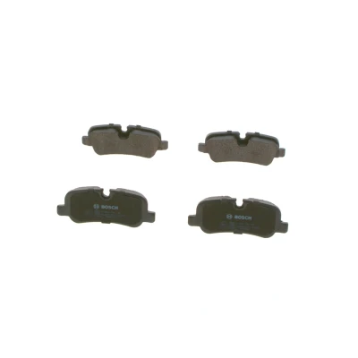Imagem de BOSCH 0 986 494 148 Jogo de pastilhas para travão disco Baixo teor metálico com chapa anti ruído, instruções montagem