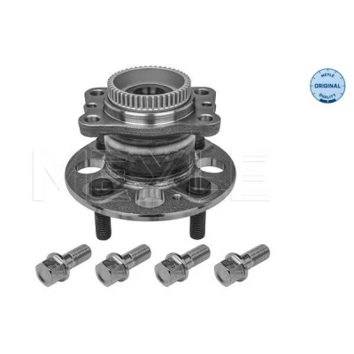 Imagem de MEYLE 37 14 752 0013 Cubo da roda 4 92 com o rolamento integrado, anel de sensor do ABS material montagem Eixo traseiro