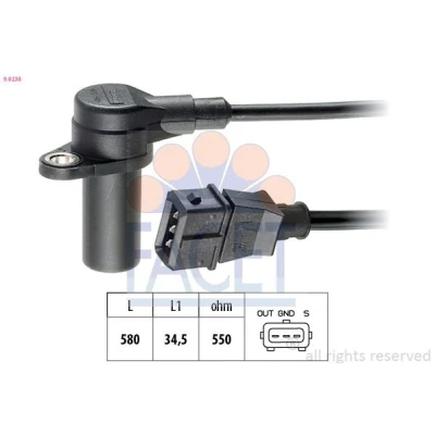 Imagem de FACET 9.0238 Gerador de Impulsos Made in Italy OE Equivalent OPEL: Astra G CC, Zafira A, Caravan