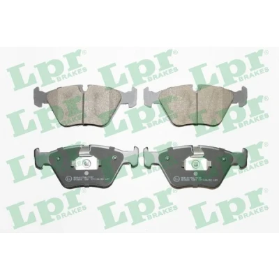 Imagem de LPR 05P1251 Jogo de pastilhas para travão disco BMW: 3 Sedan, Touring, Coupe, MG: ZT T Carrinha