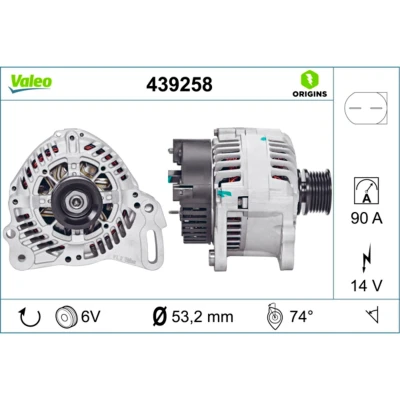 Imagem de Alternador valeo 439258