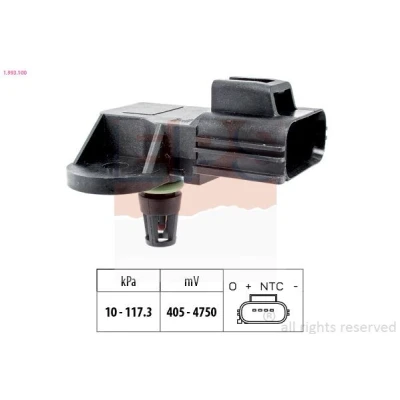Imagem de EPS 1.993.100 Sensor 10kPa 117kPa Made in Italy OE Equivalent FORD: MONDEO 4, Focus 2 Kombi, C Max