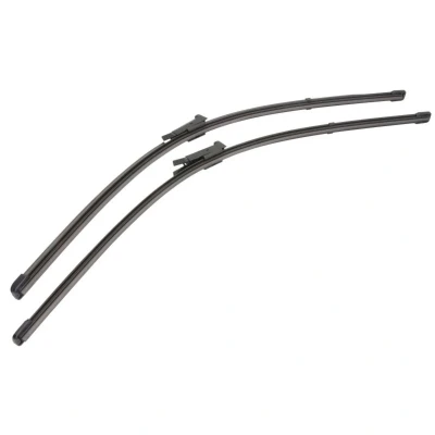 Imagem de Escova do limpa vidros Valeo Silencio Flat Blade Set 577854 à frente plana Fixação por ganchos SEAT: Altea XL,