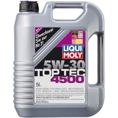 Imagem de Liqui Moly Top Tec 4500 5W 30 5l Óleo do motor 2318 LAND ROVER: Range Rover Evoque, Defender SUV, 4, MITSUBISHI: L200 / Strakar IV Pick up