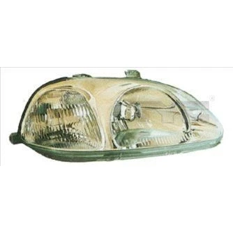 Imagem de TYC 20 3183 01 2 Farol Principal à direita H4 sem porta lâmpadas HONDA: CIVIC 6 Stufenheck, Hatchback