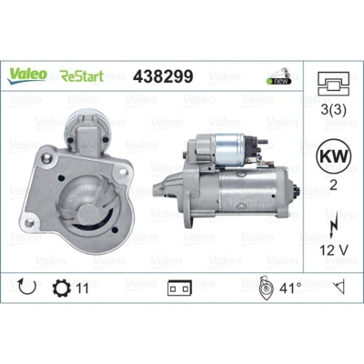 Imagem de VALEO NEW STOP&amp;START ORIGINAL PART 438299 Motor de arranque 12 2 11 FORD: S Max Mk1, Focus 3 Turnier,