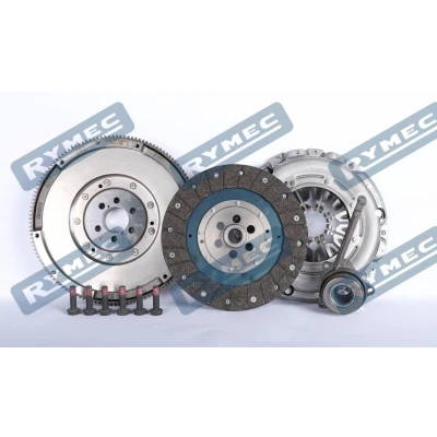 Imagem de RYMEC DF3033 Kit de Embraiagem quatro peças com desembraiagem central, volante bimassa jogo parafusos sem afinação automática 240
