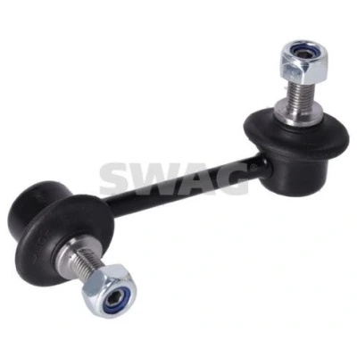 Imagem de SWAG 83 93 3917 barra / escora, estabilizadora 104 M10 x 1,25 com porca autoblocante Aço preto MAZDA: MX 5 3, RX 8