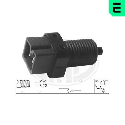 Imagem de ERA 330074 Interruptor de luz stop mecânico 2pólos PEUGEOT: 206 Hatchback, SW, 306 CITROËN: Jumpy I Van, FIAT: Scudo Van