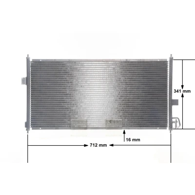Imagem de MAHLE ORIGINAL AC 674 000S Condensador sem secador 712