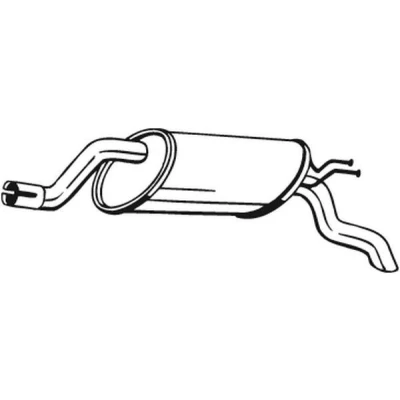 Imagem de BOSAL 148 195 Panela de escape traseira FIAT: Punto II Hatchback