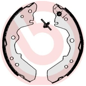 Imagem de BREMBO Jogo de pastilhas para travão disco P06099NX