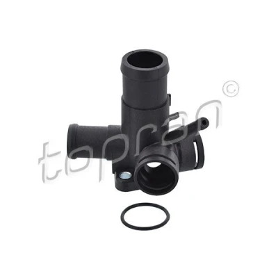 Imagem de TOPRAN 107 327 Flange Plástico de cabeça cilíndrica, à frente, longitudinal com retentor SEAT: Ibiza 2, Córdoba I Sedan, TOLEDO 1