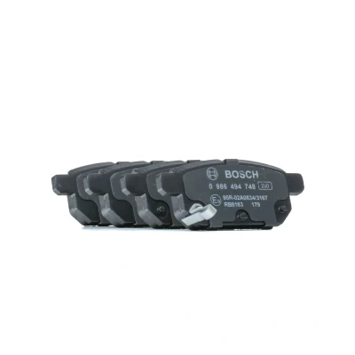 Imagem de BOSCH 0 986 494 748 Jogo de pastilhas para travão disco SUZUKI: SWIFT 5, SX4 II S Cross, Baleno Hatchback