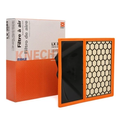 Imagem de MAHLE ORIGINAL LX 3583 Filtro de ar 61,0 318 399,5 Cartucho filtrante IVECO: Daily 6 , Pritsche/Fahrgestell, Citys Minibus
