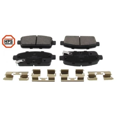 Imagem de MAPCO 6957HPS Jogo de pastilhas para travão disco Eixo traseiro com avisador sonoro desgaste OPEL: Astra J Hatchback, Sports Tourer