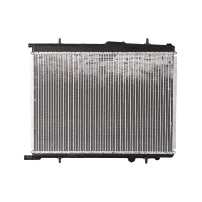Imagem de NRF 56021 Radiador, arrefecimento do motor Alumínio 555 380 29 com componentes de montagem Aletas refrigeração soldadas