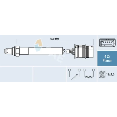 Imagem de Sonda lambda FAE 77759
