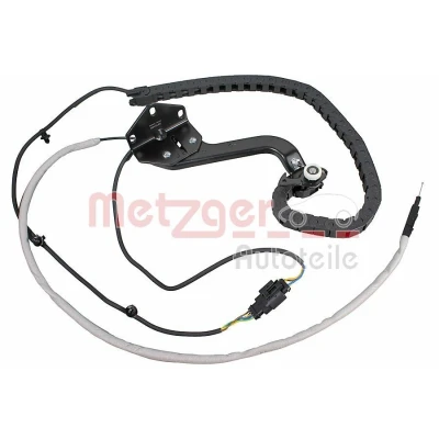 Imagem de METZGER 2310160 Guia dos roletes, Porta corrediça de correr, esquerda, em baixo com cablagem MERCEDES BENZ: Sprinter 3.5 T Van, 3 Van