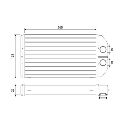 Imagem de VALEO 811581 Radiador Quente
