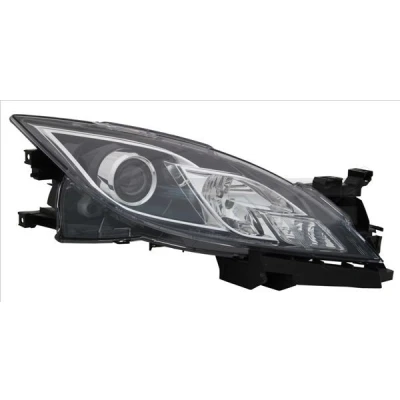 Imagem de TYC 20 11530 25 2 Farol Principal esquerda H11, H9 para circulação pela direita sem motor elétrico MAZDA: 6 Carrinha, Hatchback, Sedan
