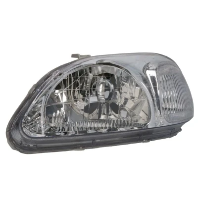 Imagem de TYC 20 3184 11 2 Farol Principal esquerda H4 para circulação pela direita sem motor elétrico, porta lâmpadas HONDA: CIVIC 6 Hatchback