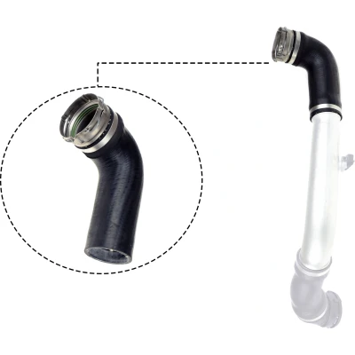 Imagem de GATES 09 0736 Mangueira Para o Turbocompressor Borracha BMW: 5 Sedan, Touring