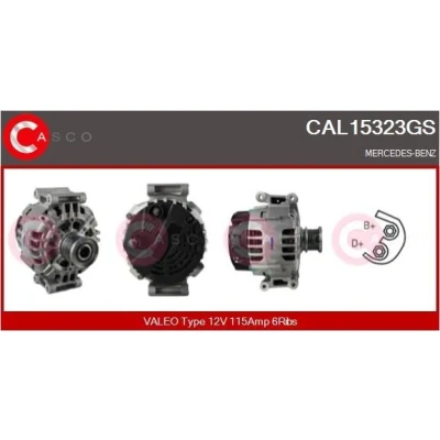 Imagem de CASCO CAL10100AS Alternador 12V 150A PEUGEOT: 206 Hatchback, 207 Partner I Van, CITROËN: C3 C5 III Carrinha