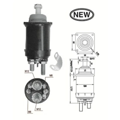 Imagem de Interruptor de solenoide, motor arranque MAGNETI MARELLI 940113050569