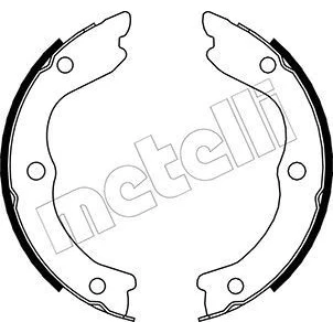 Imagem de METELLI 53 0293 Maxilas de Travão Mão